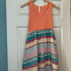 Rachel Kate Striped Tank Dress